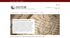 Desktop Screenshot of dgtcm.de