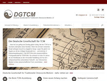 Tablet Screenshot of dgtcm.de